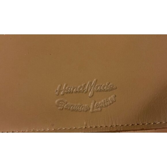 Genuine Leather Mini Crossbody Purse Brazil Vintage 70s 80s Handmade - Picture 6 of 6